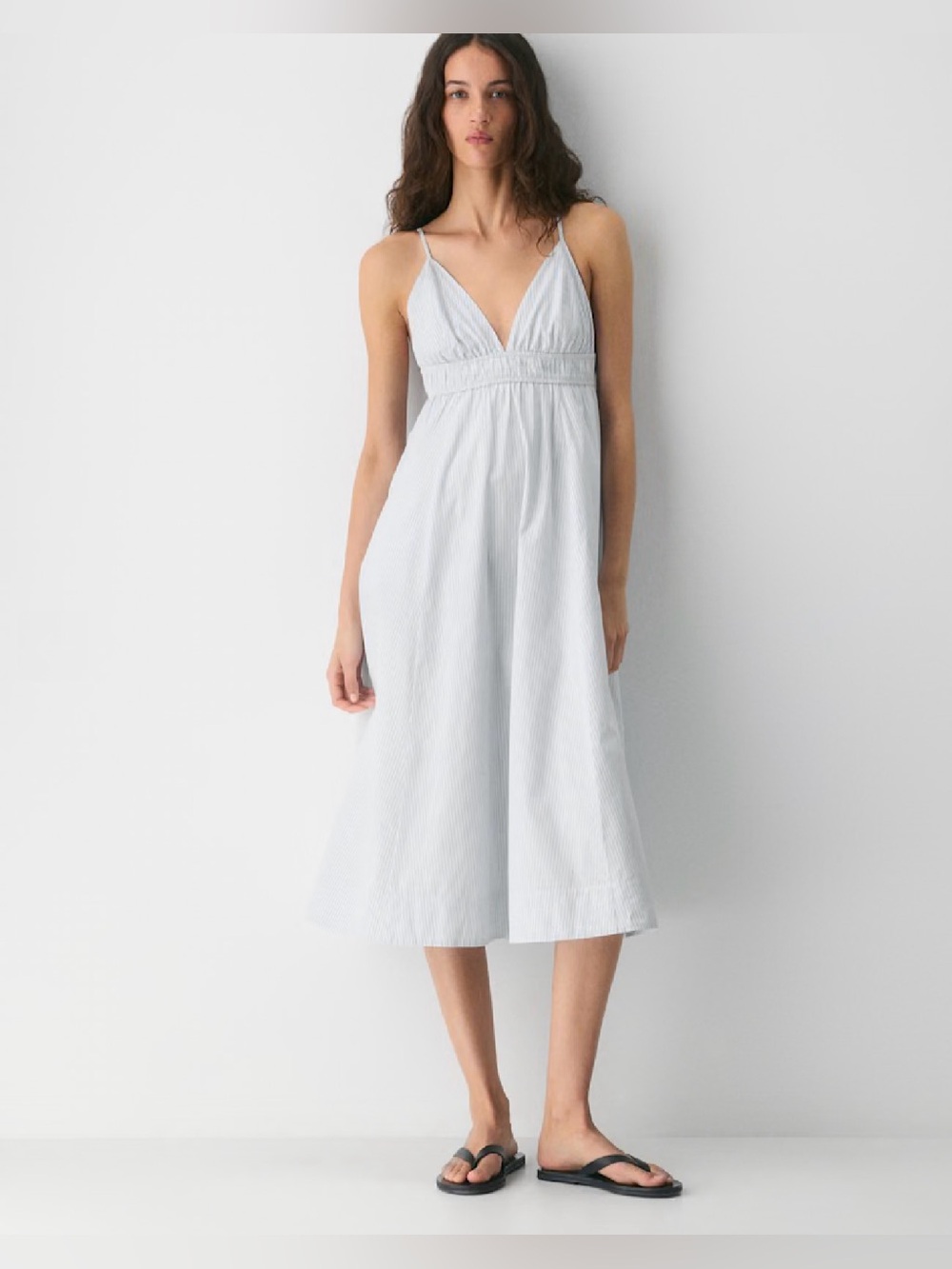 Aritzia  Wilfred Encourage Poplin Cami Dress